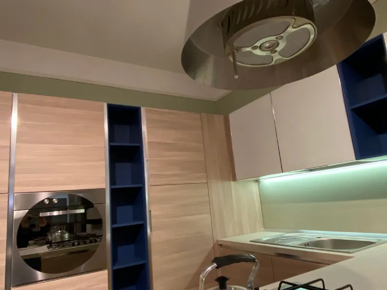 Cucina Lube cucine con penisola Essenza SCONTATA 55%