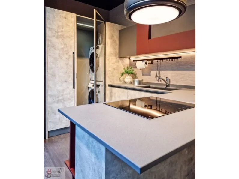 CUCINA Lube cucine con penisola Immagina head SCONTATA