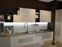 Cucina grigia moderna lineare Lube cucine Creativa a soli 5880