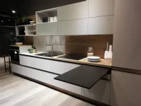 Cucina lineare in laminato materico altri colori Immagina head a prezzo ribassato