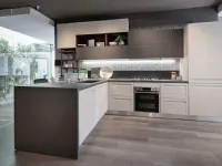 Cucina altri colori moderna ad angolo Round Lube cucine a soli 6950