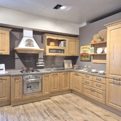 CUCINA ad angolo Lube cucine Veronica SCONTATA 52%