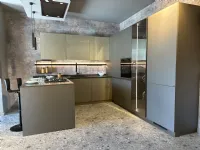 Cucina con penisola moderna altri colori Scavolini Lumina a soli 13900 Euro