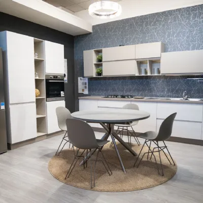 Cucina in laminato materico Mobilturi a PREZZI OUTLET -56%