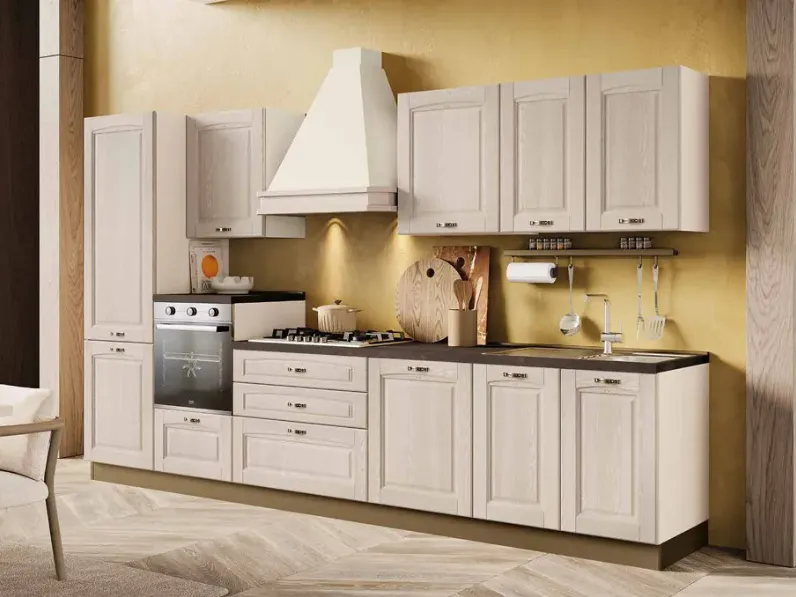 Cucina magnolia classica lineare Net cucine Bea marte a soli 4450 Euro