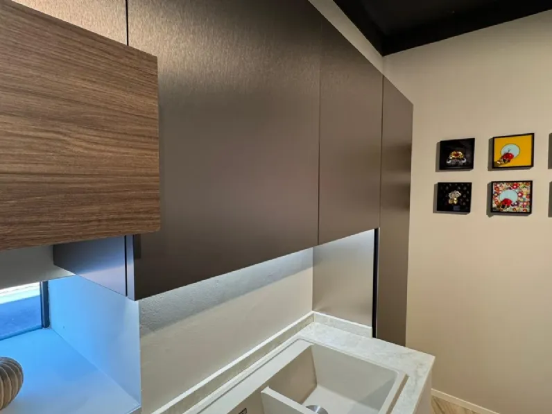 Cucina magnolia moderna lineare Stosa Young a soli 8500 Euro