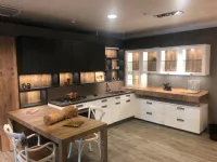 Cucina Marchi cucine classica ad angolo bianca in legno Lab 40