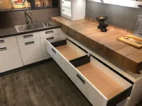 Cucina Marchi cucine classica ad angolo bianca in legno Lab 40