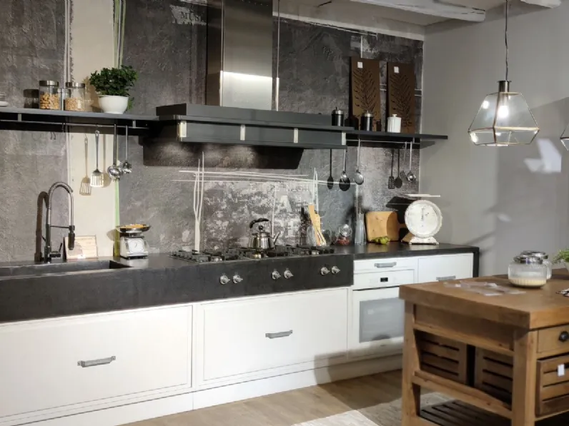 CUCINA Marchi cucine Brera bianco PREZZO OUTLET scontata 50%