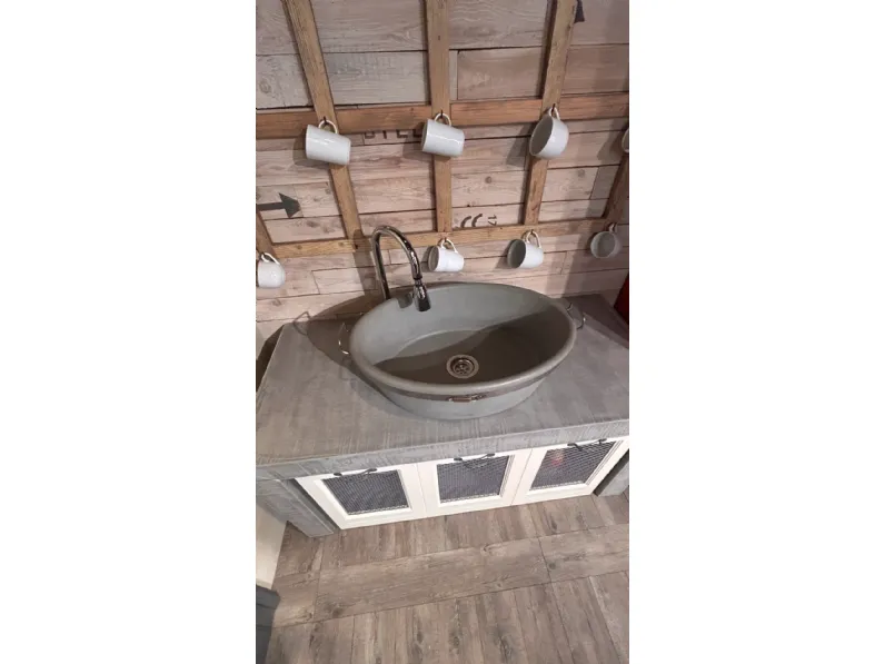 Cucina ad angolo in legno a prezzo scontato 50%