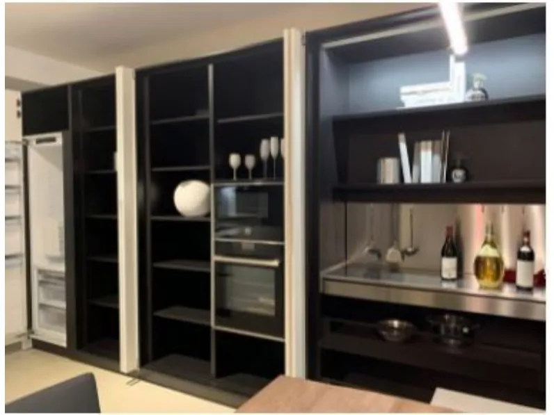 Cucina Maxima 2.2 moderna bianca lineare Cesar