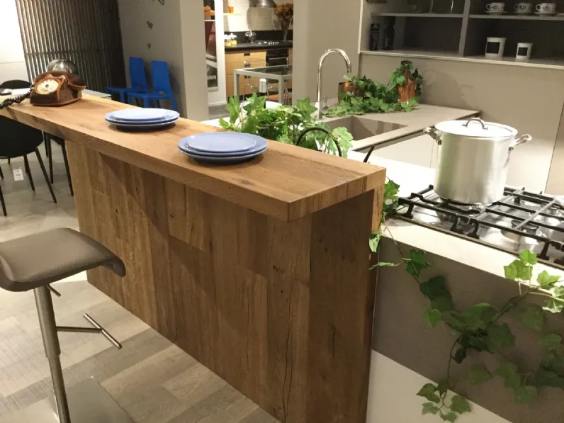 Cucina Monoliti design tortora Meson's cucine ad angolo scontata 55%