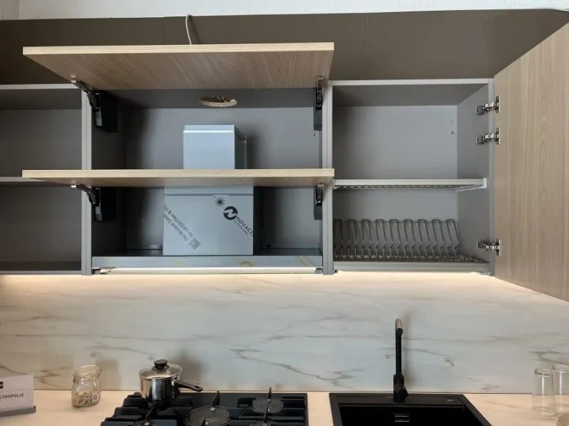 Cucina moderna ad angolo Metropolis Stosa a prezzo ribassato