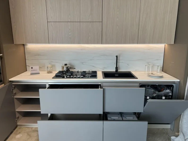 Cucina moderna ad angolo Metropolis Stosa a prezzo ribassato