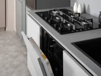 Cucina Stosa moderna lineare altri colori in laminato opaco Metropolis