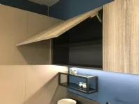 Cucina ad angolo in laminato opaco a prezzo ribassato 23%