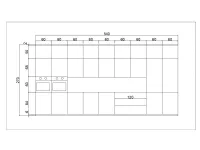 Cucina bianca moderna lineare Miton Menta a soli 12000�