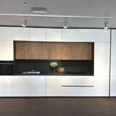 Cucina moderna lineare Menta Miton a prezzo scontato