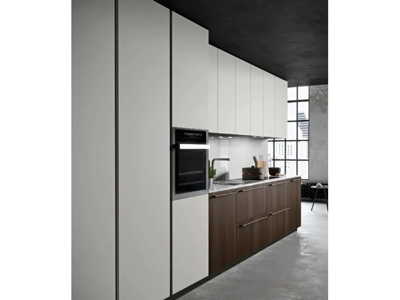 Cucina a prezzo ribassato lineare moderna Mk18 Antares