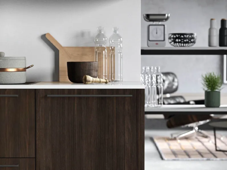Cucina a prezzo ribassato lineare moderna Mk18 Antares
