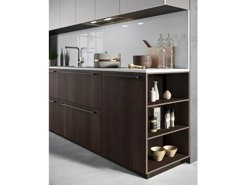 Cucina a prezzo ribassato lineare moderna Mk18 Antares