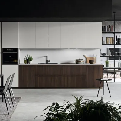 Cucina moderna lineare Mk18 Antares a prezzo ribassato