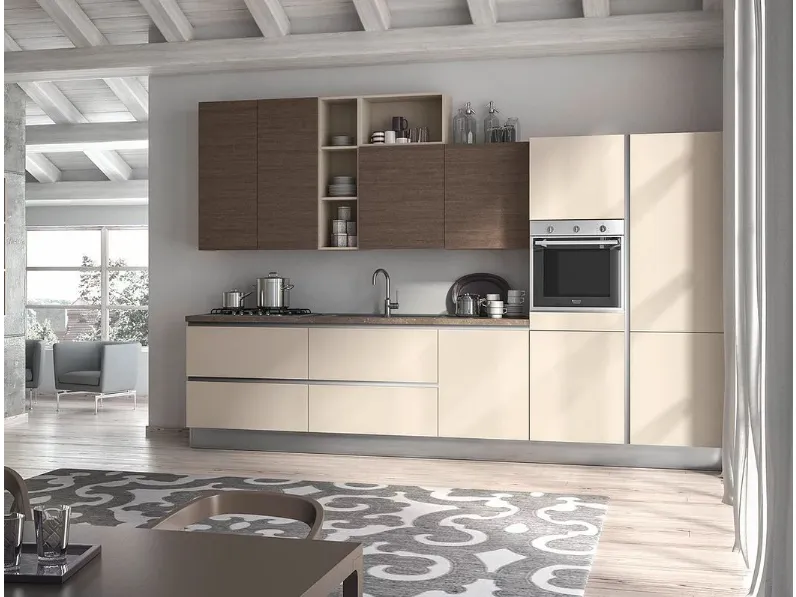 Cucina in nobilitato Mobilificio bellutti a PREZZI OUTLET -41%