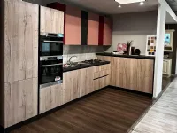 Cucina rovere chiaro moderna ad angolo Hilary Mobilturi a soli 4000