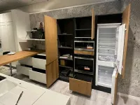 Cucina Nala/cielo moderna rovere chiaro Mobilturi ad isola scontata 65%