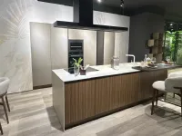 Cucina noce moderna con isola Nevada Mobilturi a soli 16400 Euro