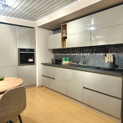 Cucina Pop moderna altri colori Mobilturi lineare scontata 40%