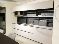 Cucina a PREZZI OUTLET in laminato opaco Poliform -45%