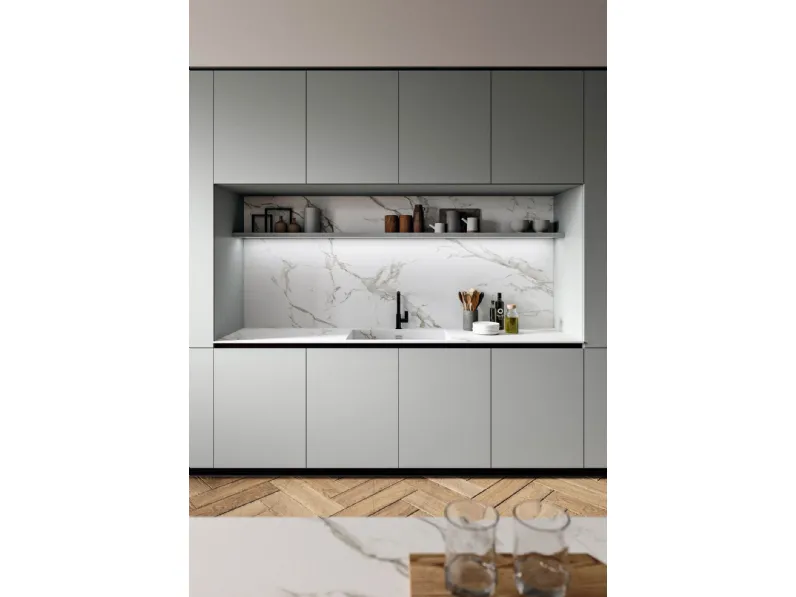 Cucina Anta 3 con isola Antares con un ribasso imperdibile