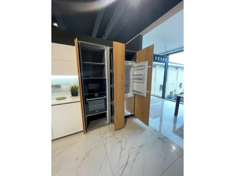 Cucina moderna con penisola Asia/kalì Arredo3 a prezzo scontato
