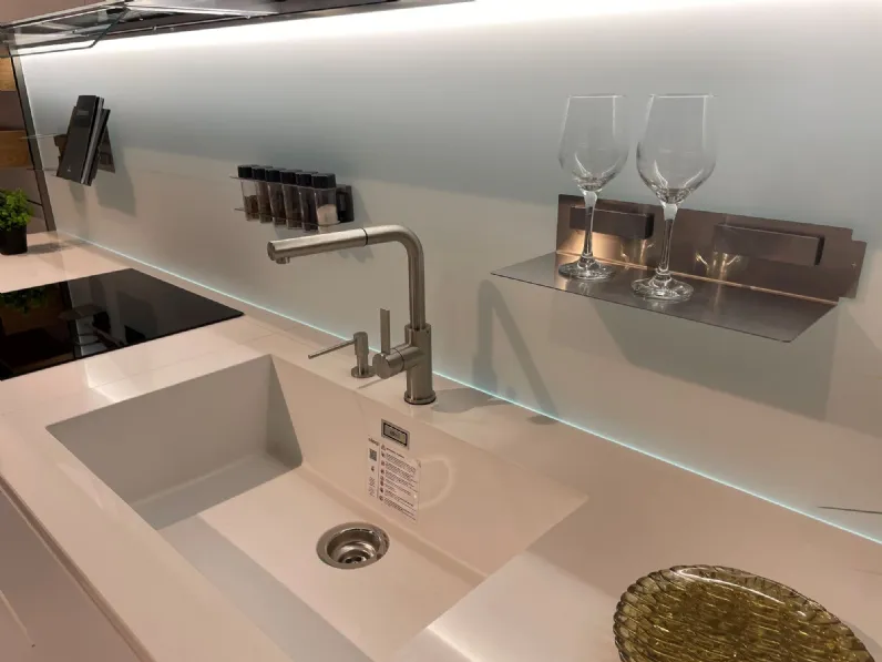 Cucina moderna con penisola Asia/kalì Arredo3 a prezzo scontato