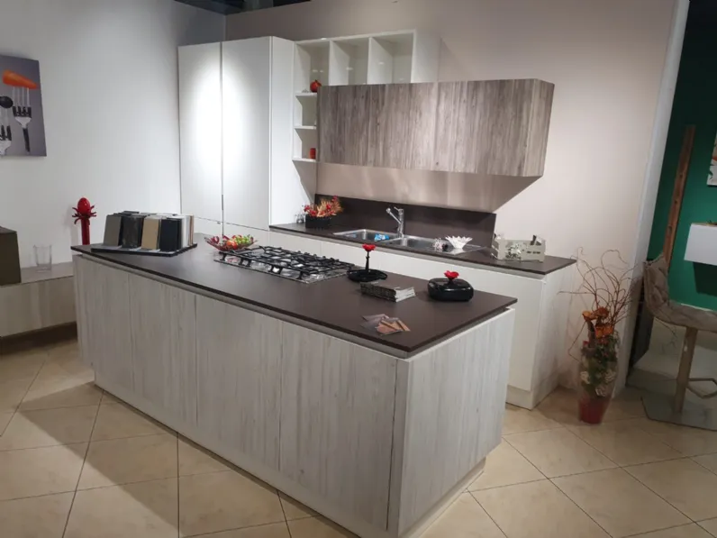 Cucina a PREZZI OUTLET in laccato lucido Berloni cucine -62%