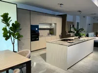 Cucina Bluna con isola Birex con uno sconto imperdibile