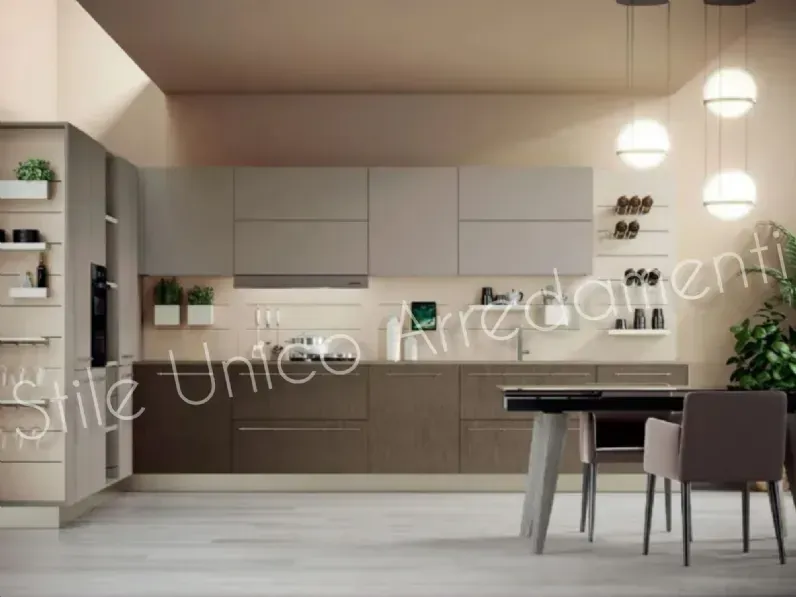 Cucina modello Brown Colombini casa PREZZO SCONTATO