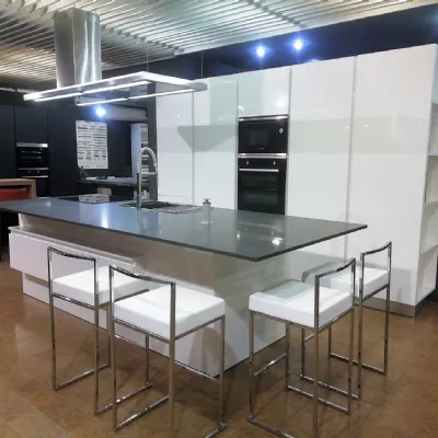 Cucina modello Crystal bianco Atra PREZZO SCONTATO