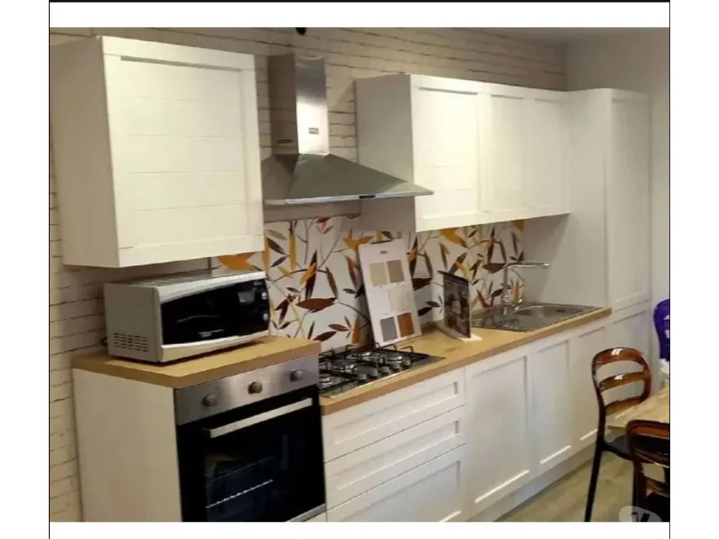 Cucina a PREZZI OUTLET in melaminico Artigianale -53%