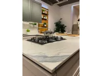 Cucina con penisola moderna bianca Veneta cucine Cv 631 cucina armonia a soli 12900�