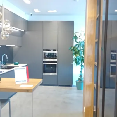 Cucina a PREZZI OUTLET in laccata opaco Scavolini -50%