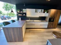 Cucina ad angolo in laccato lucido altri colori Domino a prezzo ribassato