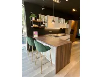 Cucina ad angolo in laccato lucido altri colori Domino a prezzo ribassato