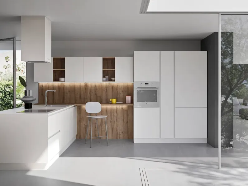 Cucina con penisola Ar-due Easy SCONTATA 30%
