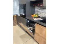 Cucina in laminato materico Scavolini a PREZZI OUTLET -30%