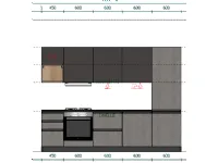 CUCINA lineare Prima cucine Hera SCONTATA 51%