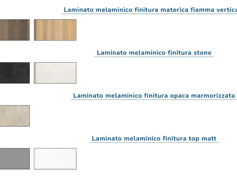 Cucina lineare moderna rovere chiaro Creo Jey a soli 5000 Euro