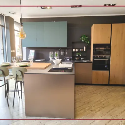Cucina con isola moderna altri colori Arredo3 Kal asia a soli 12950 Euro