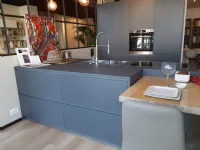 Cucina modello Lain grigio bromo Euromobil PREZZO SCONTATO